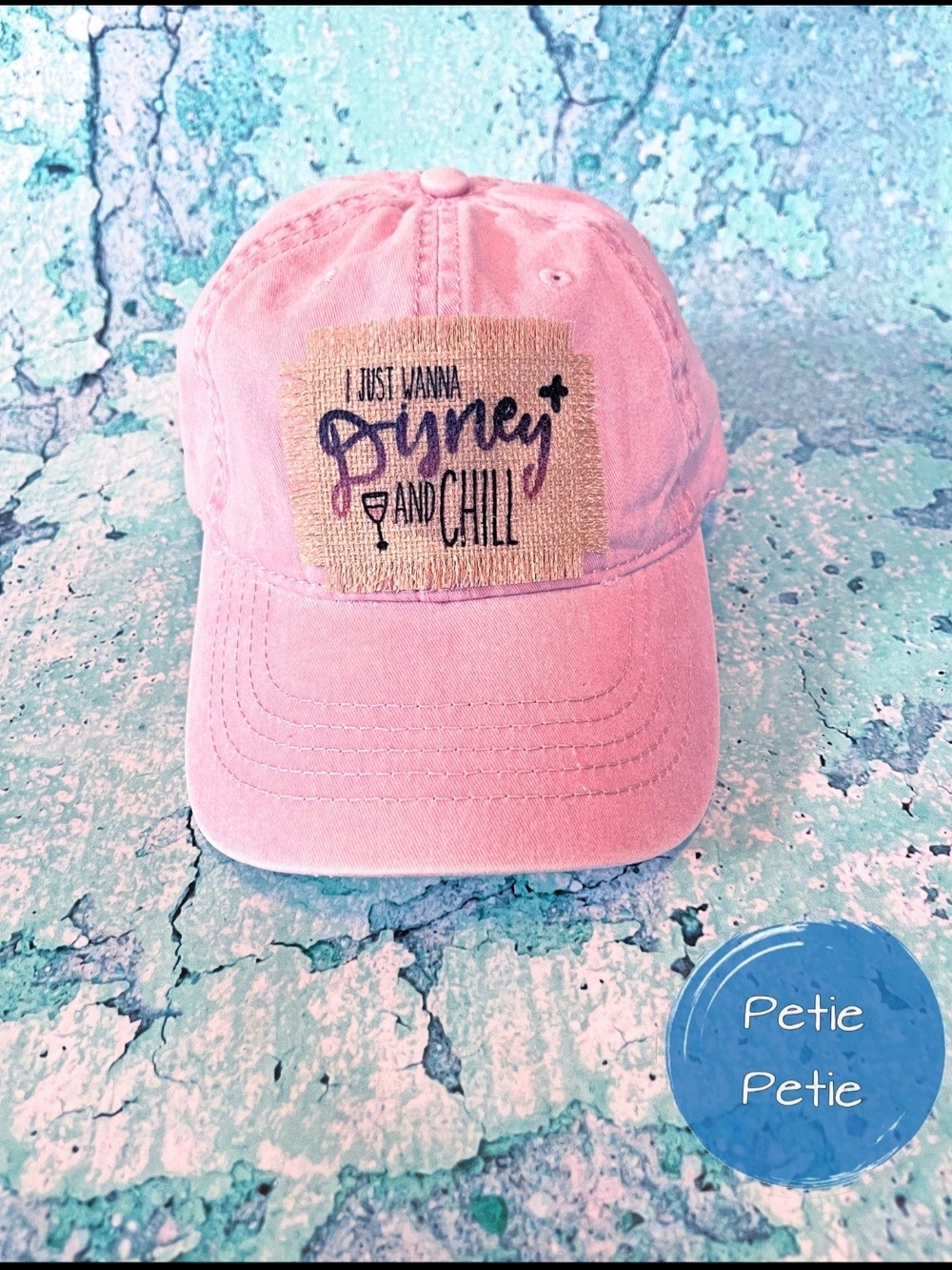 Adult Baseball Cap - 'Disney+ and Chill' Patch